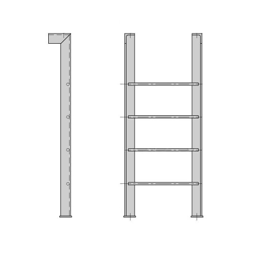 Стремянка СХ-34 3400 мм Серия 1.450.3-7.94 в Липецке