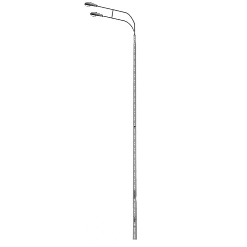 Опора освещения несиловая граненая фланцевая квадратная МК-5Ф Ст3сп5 60х110х5х3 мм в Липецке