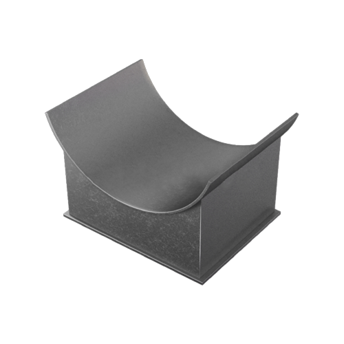 Опора неподвижная приварная для трубопроводов ТЭС и АЭС Ст3 478х400х250х150 мм ОСТ 34-10-616-93 в Липецке