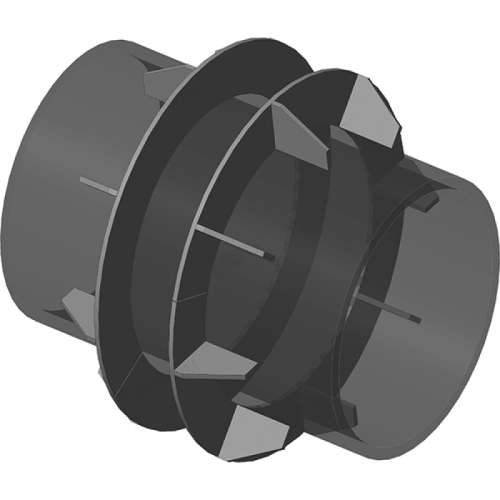 Опора неподвижная щитовая для тепловых сетей ТС-666.00.00 630х152 мм Серия 5.903-13 выпуск 7-95 37,4 кг
