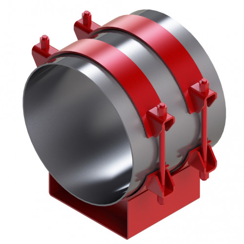 Опора подвижная скользящая бугельная ТС-627.00.000 630х680х100 мм Серия 5.903-10 выпуск 8-95 84 кг