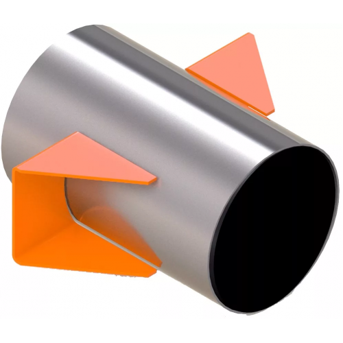 Опора вертикальных трубопроводов ОВ-400 400х25х500 мм ОСТ 36-17-85 в Липецке