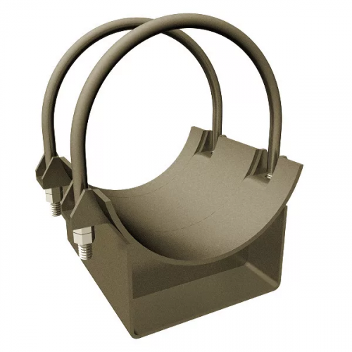 Опора однохомутовая неподвижная 108 мм ОСТ 108.275.25-80 в Липецке