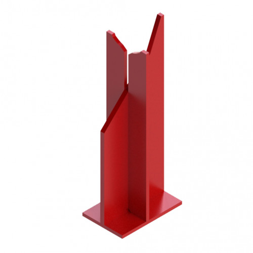 Опора подвижная для сварных отходов ТС-631.000 1420х760х1150х2016 мм Серия 5.903-10 выпуск 8-95 566 кг