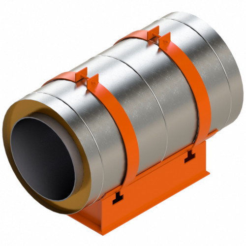 Опора скользящая хомутовая ТС-626.000 920х500х100 мм Серия 5.903-13 выпуск 8-95 94,8 кг