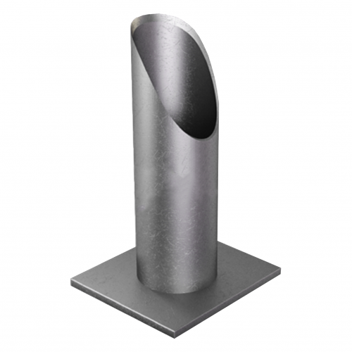 Опора неподвижная трубчатая с круто изогнутыми отводами для тепловых сетей исп. А2 09Г2С 377х150 мм ОСТ 36-146-88 37,4 кг